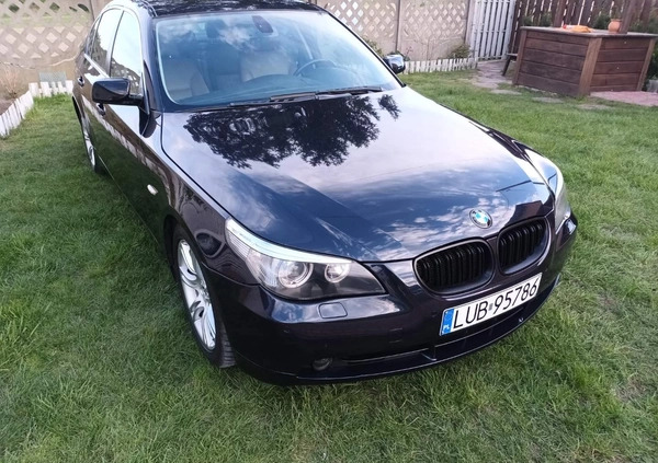 BMW Seria 5 cena 27900 przebieg: 242708, rok produkcji 2007 z Lublin małe 22